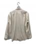 OVERCOAT (オーバーコート) DROPPED SHOULDER TOP WITH SHIRT COLLAR IN WOOL SHIRTING ベージュ サイズ:1：14000円