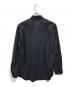 OVERCOAT (オーバーコート) DROPPED SHOULDER TOP WITH SHIRT COLLAR IN WOOL SHIRTING ブラック サイズ:1：14000円