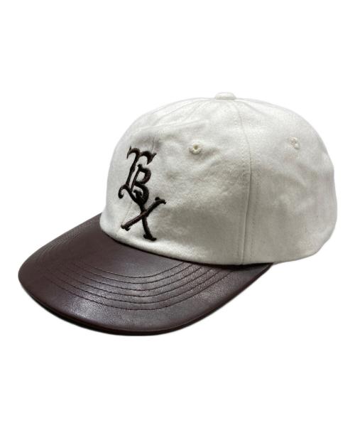 TENBOX（テンボックス）TENBOX (テンボックス) キャップ ブラウン×アイボリー サイズ:Freeの古着・服飾アイテム