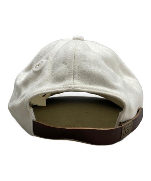 TENBOX（テンボックス）TENBOX (テンボックス) キャップ ブラウン×アイボリー サイズ:Freeの古着・服飾アイテム