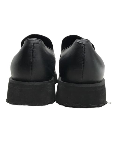 GINZA Kanematsu AQUA BELL（-）GINZA Kanematsu AQUA BELL (-) ローファー ブラック サイズ:24.5㎝の古着・服飾アイテム