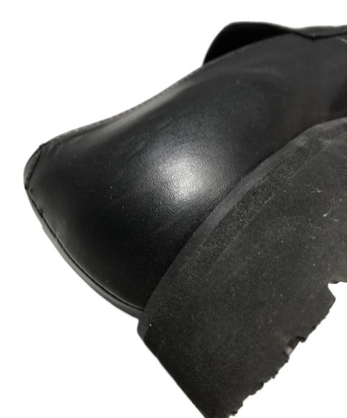 GINZA Kanematsu AQUA BELL（-）GINZA Kanematsu AQUA BELL (-) ローファー ブラック サイズ:24.5㎝の古着・服飾アイテム