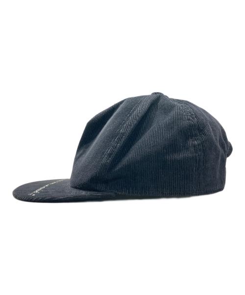 vainl archive（ヴァイナルアーカイブ）vainl archive (ヴァイナルアーカイブ) コーデュロイキャップ ブラック サイズ:表記なしの古着・服飾アイテム