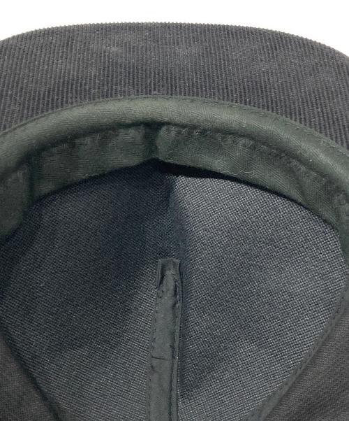 vainl archive（ヴァイナルアーカイブ）vainl archive (ヴァイナルアーカイブ) コーデュロイキャップ ブラック サイズ:表記なしの古着・服飾アイテム