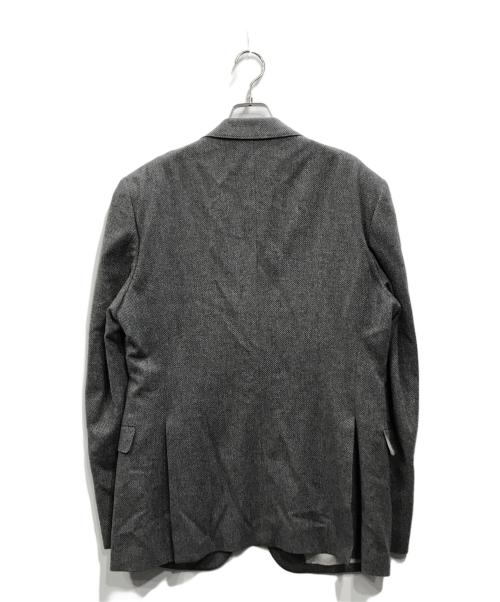 ERMENEGILDO ZEGNA（エルメネジルド・ゼニア）Ermenegildo Zegna (エルメネジルド・ゼニア) ウールテーラードジャケット グレー サイズ:50の古着・服飾アイテム