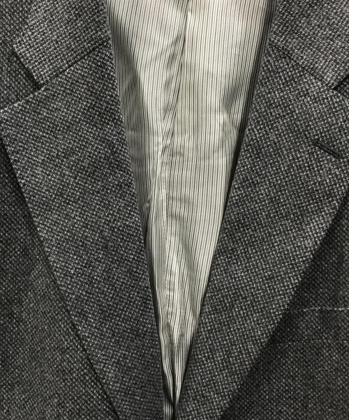 ERMENEGILDO ZEGNA（エルメネジルド・ゼニア）Ermenegildo Zegna (エルメネジルド・ゼニア) ウールテーラードジャケット グレー サイズ:50の古着・服飾アイテム
