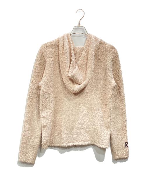 barefoot dreams（ベアフットドリームス）BAREFOOT DREAMS (ベアフットドリームス) Ron Herman (ロンハーマン) 別注パイルジップパーカー ベージュ サイズ:Mの古着・服飾アイテム
