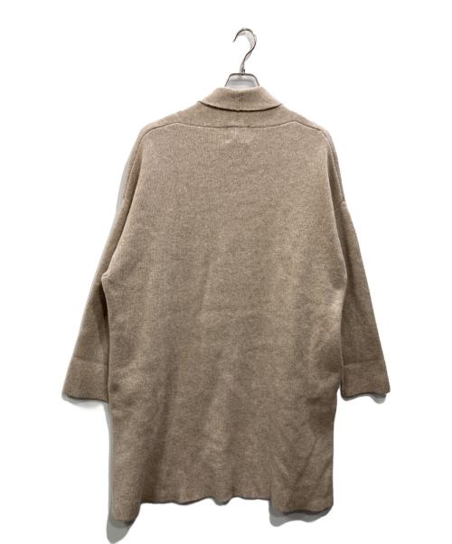 IENA（イエナ）IENA (イエナ) カシミヤ混ニットガウンコート ベージュ サイズ:SIZE F 未使用品の古着・服飾アイテム