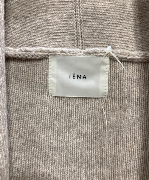 IENA（イエナ）IENA (イエナ) カシミヤ混ニットガウンコート ベージュ サイズ:SIZE F 未使用品の古着・服飾アイテム