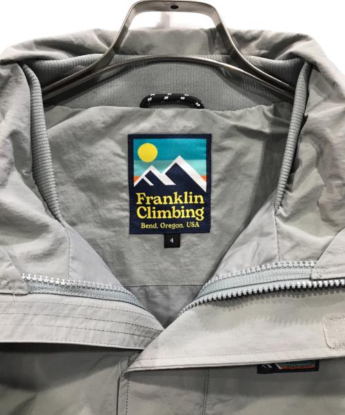franklin climbing（フランクリンクライミング）franklin climbing (フランクリンクライミング) カスケードスタンドジャケット グレー サイズ:４ 未使用品の古着・服飾アイテム