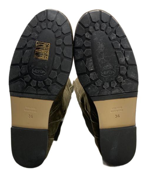 FABIO RUSCONI（ファビオルスコーニ）FABIO RUSCONI (ファビオルスコーニ) ロングブーツ ブラウン サイズ:36の古着・服飾アイテム