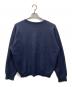 studio seven (スタジオセブン) V Flower Crew Neck Knit ネイビー サイズ:L：5000円
