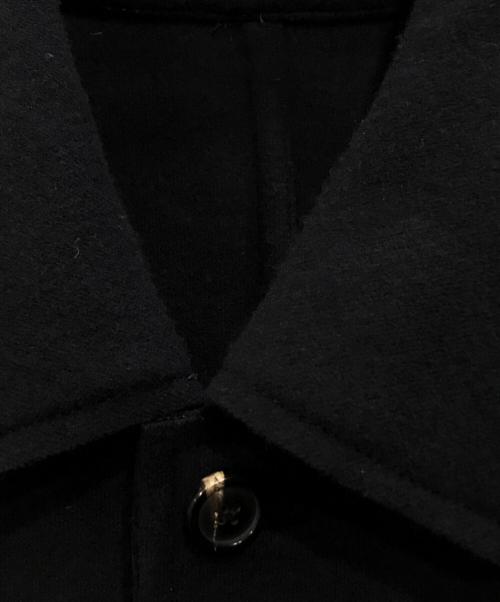 TOMORROW LAND（トゥモローランド）TOMORROW LAND (トゥモローランド) ウールメルトン ニットブルゾン ネイビー サイズ:XS 未使用品の古着・服飾アイテム