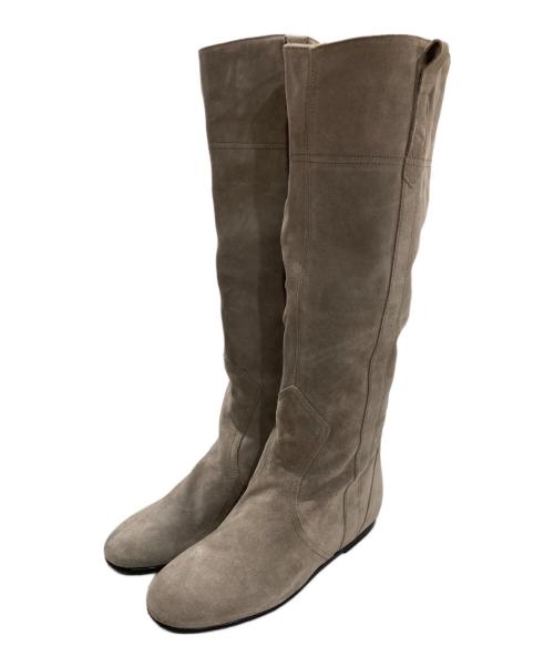 FABIO RUSCONI（ファビオルスコーニ）FABIO RUSCONI (ファビオルスコーニ) ロングブーツ グレー サイズ:37の古着・服飾アイテム