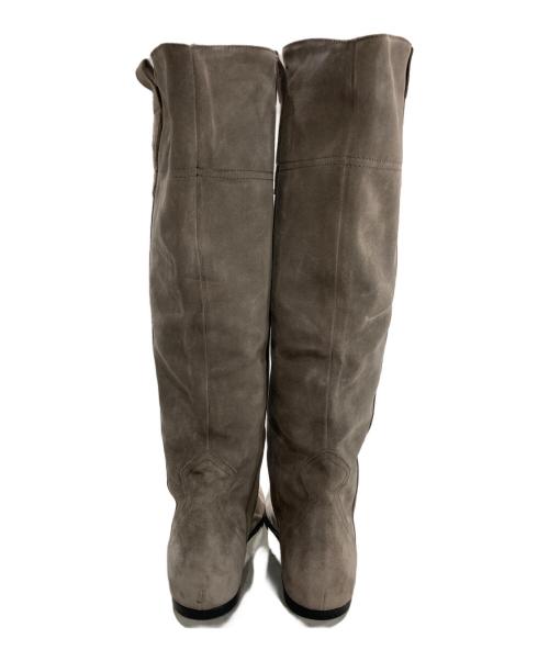 FABIO RUSCONI（ファビオルスコーニ）FABIO RUSCONI (ファビオルスコーニ) ロングブーツ グレー サイズ:37の古着・服飾アイテム