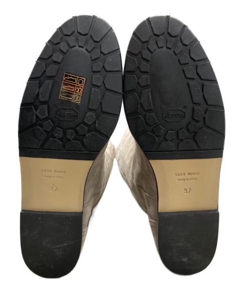 FABIO RUSCONI（ファビオルスコーニ）FABIO RUSCONI (ファビオルスコーニ) ロングブーツ グレー サイズ:37の古着・服飾アイテム