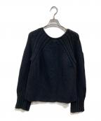 KRISTENSEN DU NORDクリステンセン ドゥ ノルド）の古着「カシミヤ混ニット」｜ブラック