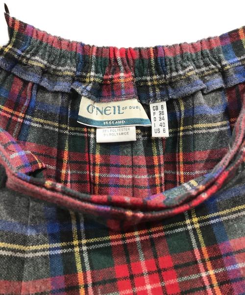 O'NEIL OF DUBLIN（オニールオブダブリン）O'NEIL OF DUBLIN (オニールオブダブリン) チェックスカート マルチカラー サイズ:US6の古着・服飾アイテム