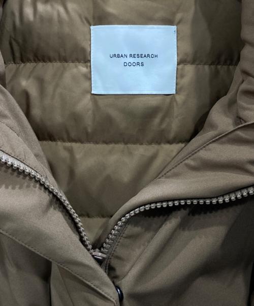 URBAN RESEARCH DOORS（アーバンリサーチドアーズ）URBAN RESEARCH DOORS (アーバンリサーチドアーズ) ダウンジャケット ブラウン サイズ:Oneの古着・服飾アイテム