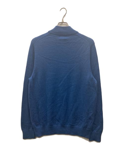 L.L.Bean（エルエルビーン）L.L.Bean (エルエルビーン) ハーフジップニット ブルー サイズ:Mの古着・服飾アイテム