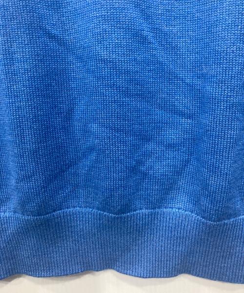 L.L.Bean（エルエルビーン）L.L.Bean (エルエルビーン) ハーフジップニット ブルー サイズ:Mの古着・服飾アイテム