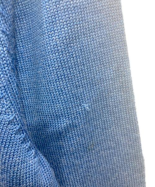 L.L.Bean（エルエルビーン）L.L.Bean (エルエルビーン) ハーフジップニット ブルー サイズ:Mの古着・服飾アイテム