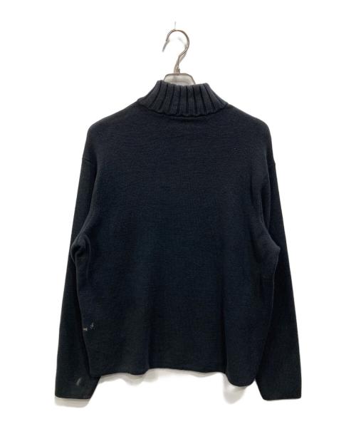 POLO SPORT（ポロスポーツ）POLO SPORT (ポロスポーツ) ハーフジップニット ブラック サイズ:XLの古着・服飾アイテム