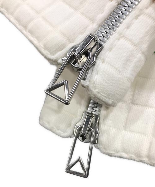 BOTTEGA VENETA（ボッテガベネタ）BOTTEGA VENETA (ボッテガベネタ) キルティングステッチデティールシャツジャケット ホワイト サイズ:38の古着・服飾アイテム