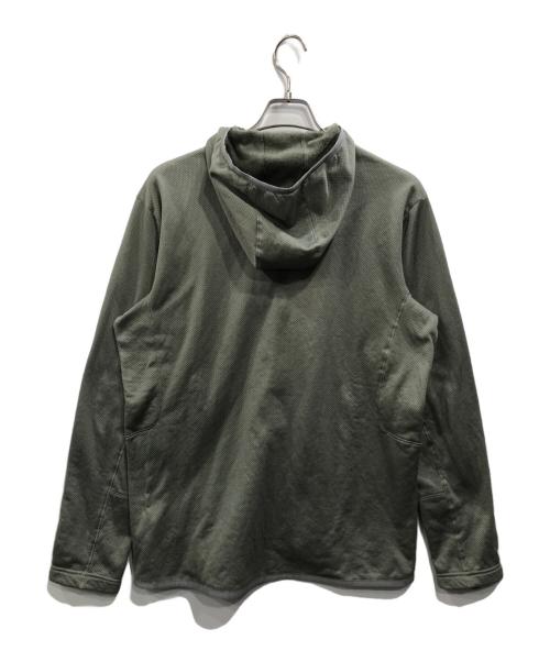 STATIC（スタティック）STATIC (スタティック) ADRIFT HALF ZIP HOODY カーキ サイズ:Lの古着・服飾アイテム