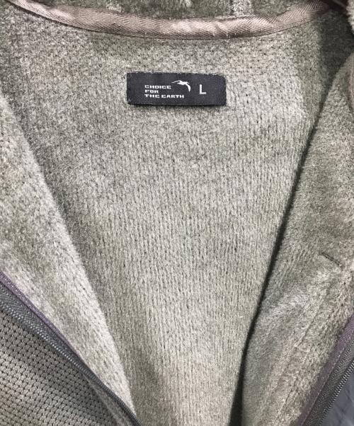 STATIC（スタティック）STATIC (スタティック) ADRIFT HALF ZIP HOODY カーキ サイズ:Lの古着・服飾アイテム