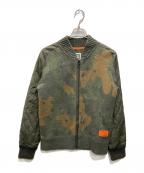 G-STAR RAWジースターロゥ）の古着「STYLE CAMO VEST KNIT」｜カーキ