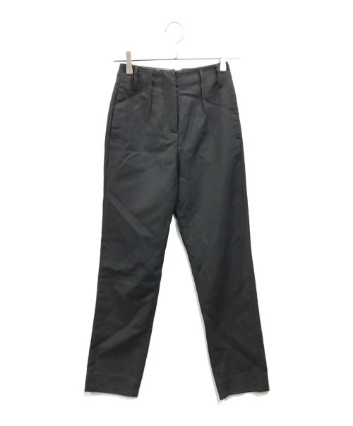 Maison Martin Margiela（メゾンマルタンマルジェラ）Maison Martin Margiela (メゾンマルタンマルジェラ) タックスラックス ブラック サイズ:36の古着・服飾アイテム