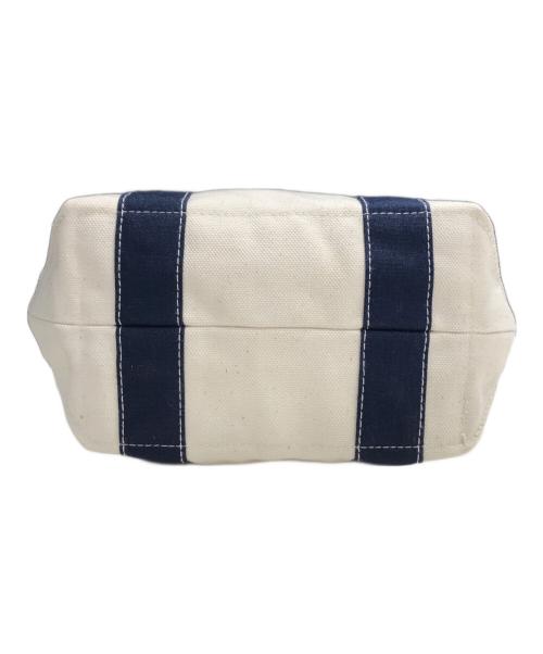 Ron Herman（ロンハーマン）Ron Herman (ロンハーマン) オーガニックキャンバストートバッグXS アイボリー×ネイビーの古着・服飾アイテム