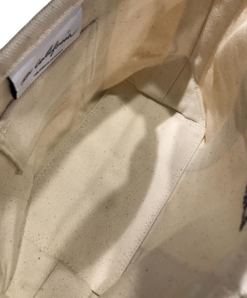 Ron Herman（ロンハーマン）Ron Herman (ロンハーマン) オーガニックキャンバストートバッグXS アイボリー×ネイビーの古着・服飾アイテム