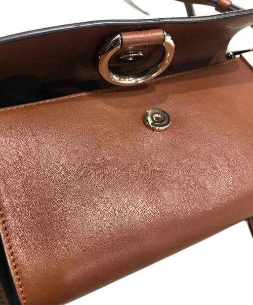 Chloe（クロエ）Chloe (クロエ) フェイ ミニショルダーバッグ ブラウンの古着・服飾アイテム