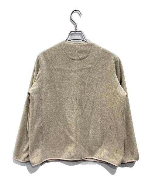 DANTON（ダントン）DANTON (ダントン) Fleece Collarless Jacket ベージュ サイズ:36の古着・服飾アイテム