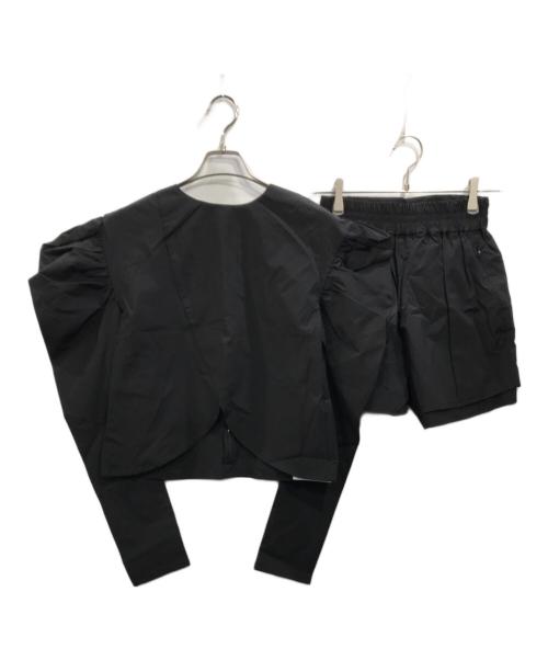 maison de dolce（メゾンドドルチェ）maison de dolce (メゾンドドルチェ) セパレートラッシュガード ブラック サイズ:Free 未使用品の古着・服飾アイテム