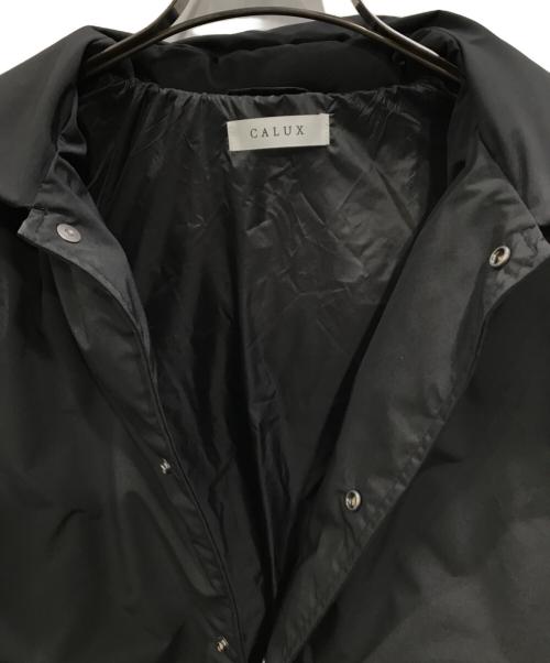 CALUX（キャラクス）CALUX (キャラクス) PUFFER COACH JACKET ブラック サイズ:Freeの古着・服飾アイテム