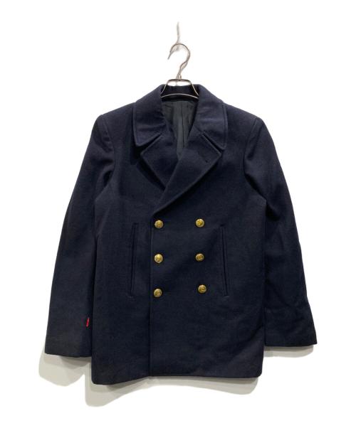 French Navy（フランス海軍）French Navy (フランス海軍) Pコート ネイビー サイズ:84Mの古着・服飾アイテム