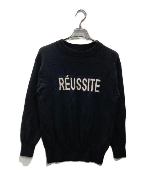 Spick and Span（スピック＆スパン）Spick and Span (スピックアンドスパン) ロゴニット ブラック サイズ:表記なしの古着・服飾アイテム