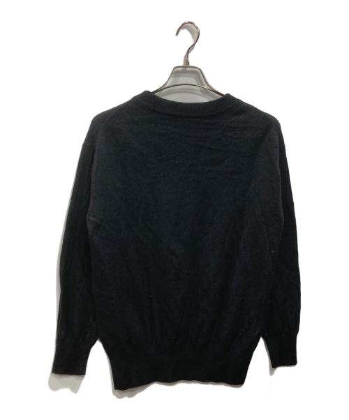 Spick and Span（スピック＆スパン）Spick and Span (スピックアンドスパン) ロゴニット ブラック サイズ:表記なしの古着・服飾アイテム