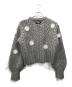 epine (エピヌ) フラワーケーブルニットカーディガン グレー サイズ:Free：10000円