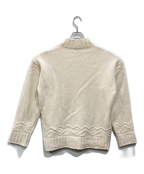 ETRO（エトロ）ETRO (エトロ) アルパカ混ハイネックニット アイボリー サイズ:Lの古着・服飾アイテム