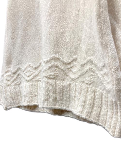 ETRO（エトロ）ETRO (エトロ) アルパカ混ハイネックニット アイボリー サイズ:Lの古着・服飾アイテム