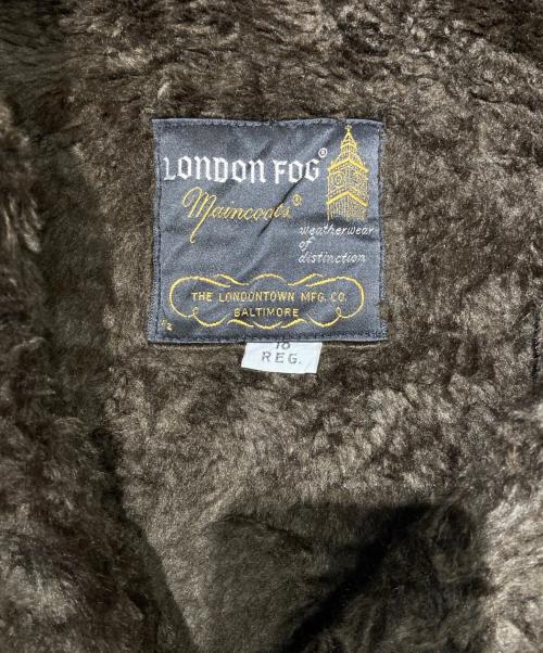 london fog（ロンドンフォグ）london fog (ロンドンフォグ) コーデュロイランチコート ブラウン サイズ:10の古着・服飾アイテム