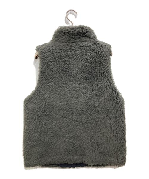 ticca（ティッカ）ticca (ティッカ) WOOLファーベスト グレー サイズ:Fの古着・服飾アイテム