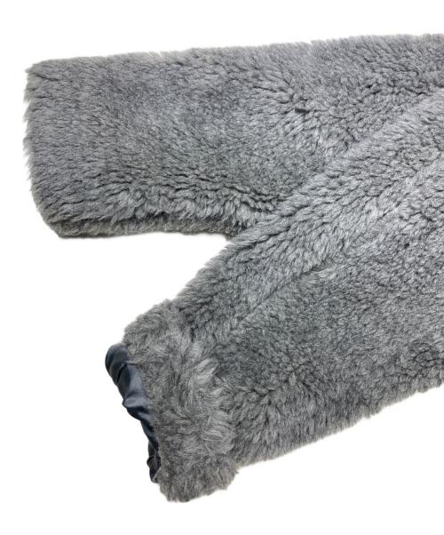 ticca（ティッカ）ticca (ティッカ) ウールファーショートコート グレー サイズ:Fの古着・服飾アイテム