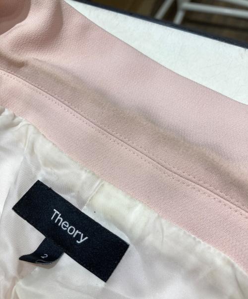 theory（セオリー）theory (セオリー) Admiral Crepe Staple Blazer B ピンク サイズ:2の古着・服飾アイテム
