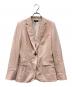 theory（セオリー）の古着「Admiral Crepe Staple Blazer B」｜ピンク