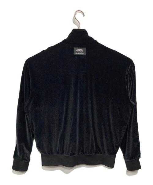 NERDY（ノルディ）NERDY (ノルディ) ベロアトラックジャケット ブラック サイズ:Mの古着・服飾アイテム